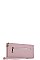 FRONT ZIPPER POCKET LONG WALLET WITH HAND STRAP
