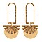 Stylish Color-coated Metal Geometric Antique Post Earrings MH-XE2294