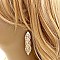 3 LAYERED FILIGREE DROP EARRING