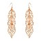 3 LAYERED FILIGREE DROP EARRING