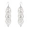 3 LAYERED FILIGREE DROP EARRING