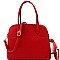 Classy 2-Way Dome Satchel Wallet SET MH-XR7204W