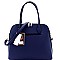 Classy 2-Way Dome Satchel Wallet SET MH-XR7204W