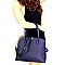 Classy 2-Way Dome Satchel Wallet SET MH-XR7204W