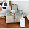 Exceptional Crocodile Padlock Multi Tone Satchel