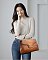 Exceptional Quality Crocodile Medium Size Satchel