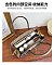 Exceptional Crocodile Padlock Multi Tone Satchel