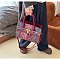 Exceptional Crocodile Padlock Multi Tone Satchel