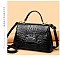 Exceptional Quality Crocodile Medium Size Satchel