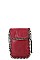 Metallic Chain Décor Mini Crossbody Cell Phone Bag