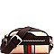 Color Block Striped 2-Way Fanny Pack Cross Body MH-YD7222