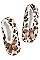 Pack of (12 PAIRS) LEOPARD INDOOR SLIPPERS