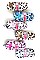 Pack of (12 PAIRS) LEOPARD INDOOR SLIPPERS