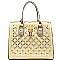 YL312-LP Rhinestone Quality Padlock Metal Frame Satchel