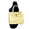 YL312-LP Rhinestone Quality Padlock Metal Frame Satchel