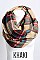 FLANNEL FRINGE INFINITY SCARF
