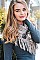 HEATHER FRINGE SHOULDER WARMER