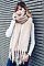 OMBRE TASSEL KNIT SCARF