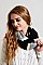 ULTRA SOFT MOHAIR WIDE STRIPE INFINITY SCARF