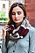 ULTRA SOFT MOHAIR WIDE STRIPE INFINITY SCARF