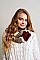 ULTRA SOFT MOHAIR WIDE STRIPE INFINITY SCARF
