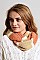 ULTRA SOFT MOHAIR WIDE STRIPE INFINITY SCARF
