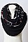 PLAID RIBBED KNIT INFINITY SCARF
