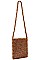FASHION WOODEN BEADED SHOULDER BAG