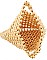 FASHION NATURAL BEAD TOTE BAG