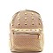 Dazzling Modern Studs Framed Medium Backpack