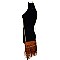 Boutique Wanted Aztec Print Fringed Cross Body