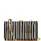 YX503-LP Vertically-lined Metal Frame Clutch