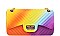 TRENDY JELLY MULTI COLORED DESIGN CROSSBODY BAG