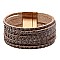 ZB1326-LP Multi-layered Leather Bracelet