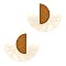Multicolored Acrylic Metal Post Earring MH-ZE1598