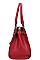 STYLISH Nicole Lee TWO TONE SATCHEL