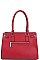 STYLISH Nicole Lee TWO TONE SATCHEL