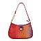 Crocodile Tie-dyed Satchel Shoulder Bag