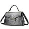 crocodile handbags gray
