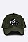 Embroidered Girl Gang Cotton Cap LA-EMH0956D