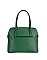 DESIGNER DAVID JONES CROC TRIM DOME SATCHEL