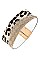 WIDE ANIMAL PRINT BRACELET