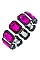 GEM FRAMED FACETED BRACELET