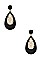 FLORAL CUT OUT THREADED TEARDROP EARRING