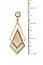 LINKED DOUBLE DIAMOND DROP EARRING