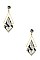 LINKED DOUBLE DIAMOND DROP EARRING