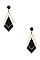 LINKED DOUBLE DIAMOND DROP EARRING