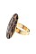 ANIMAL PRINT ROUND RING