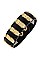 FAUX LEATHER WOVEN BRACELET