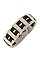 FAUX LEATHER WOVEN BRACELET